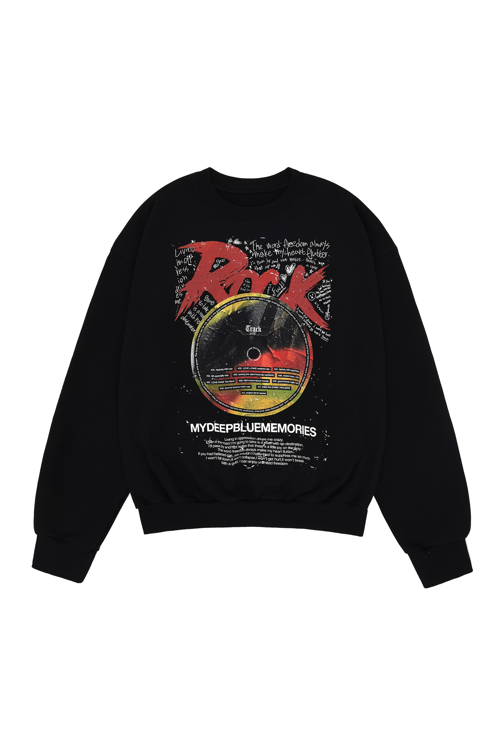 Rock and mdbm Sweatshirt Black