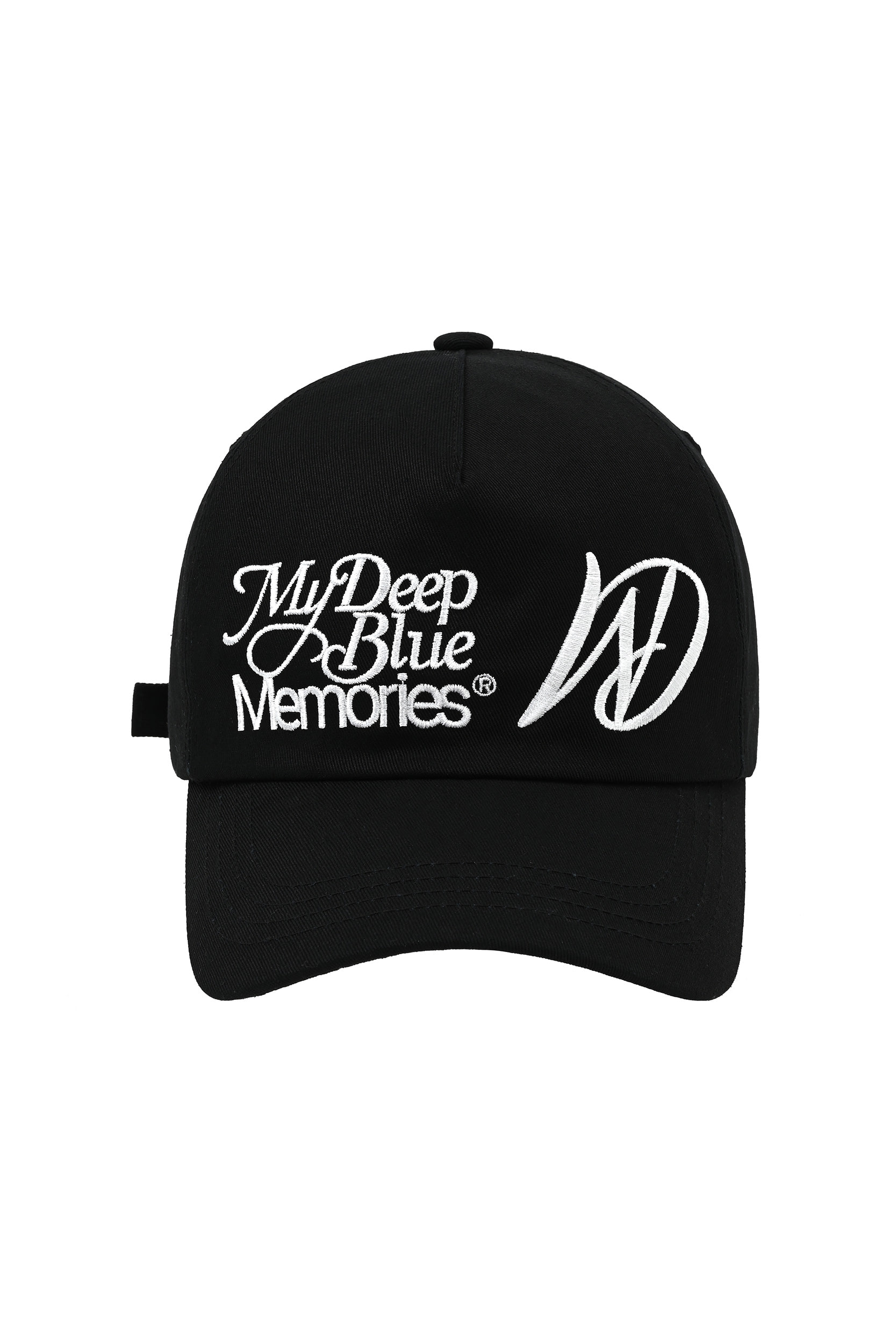 MM Double Logo cap black