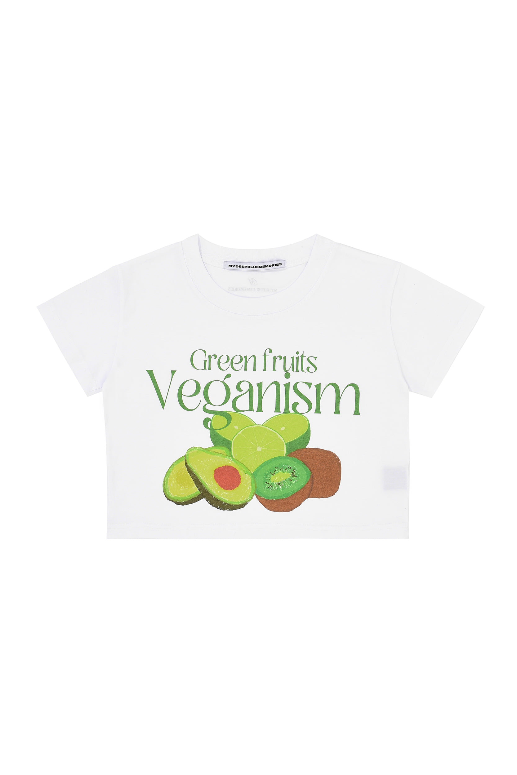 i want veganism crop t