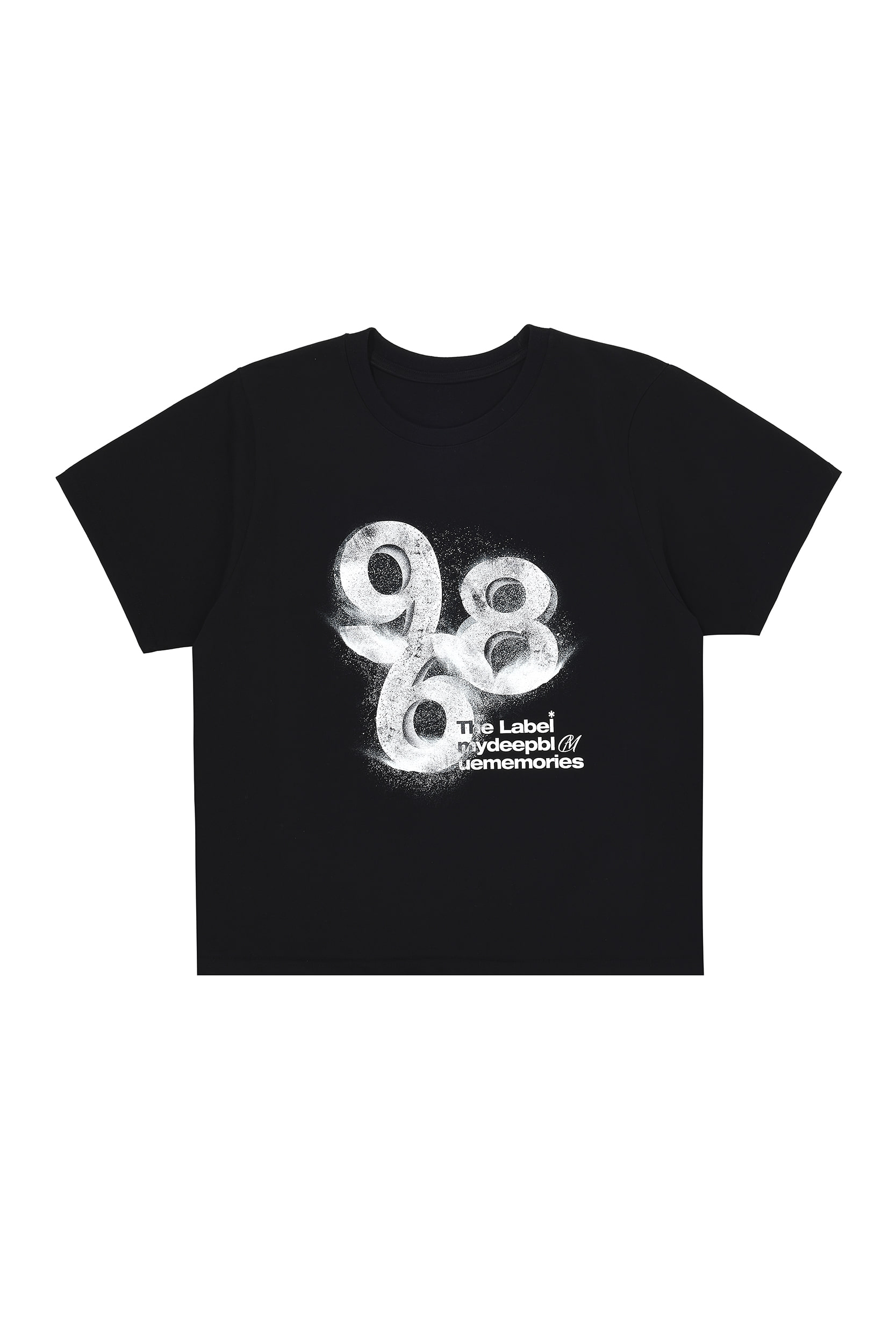 986 hotfix t-shirts in black