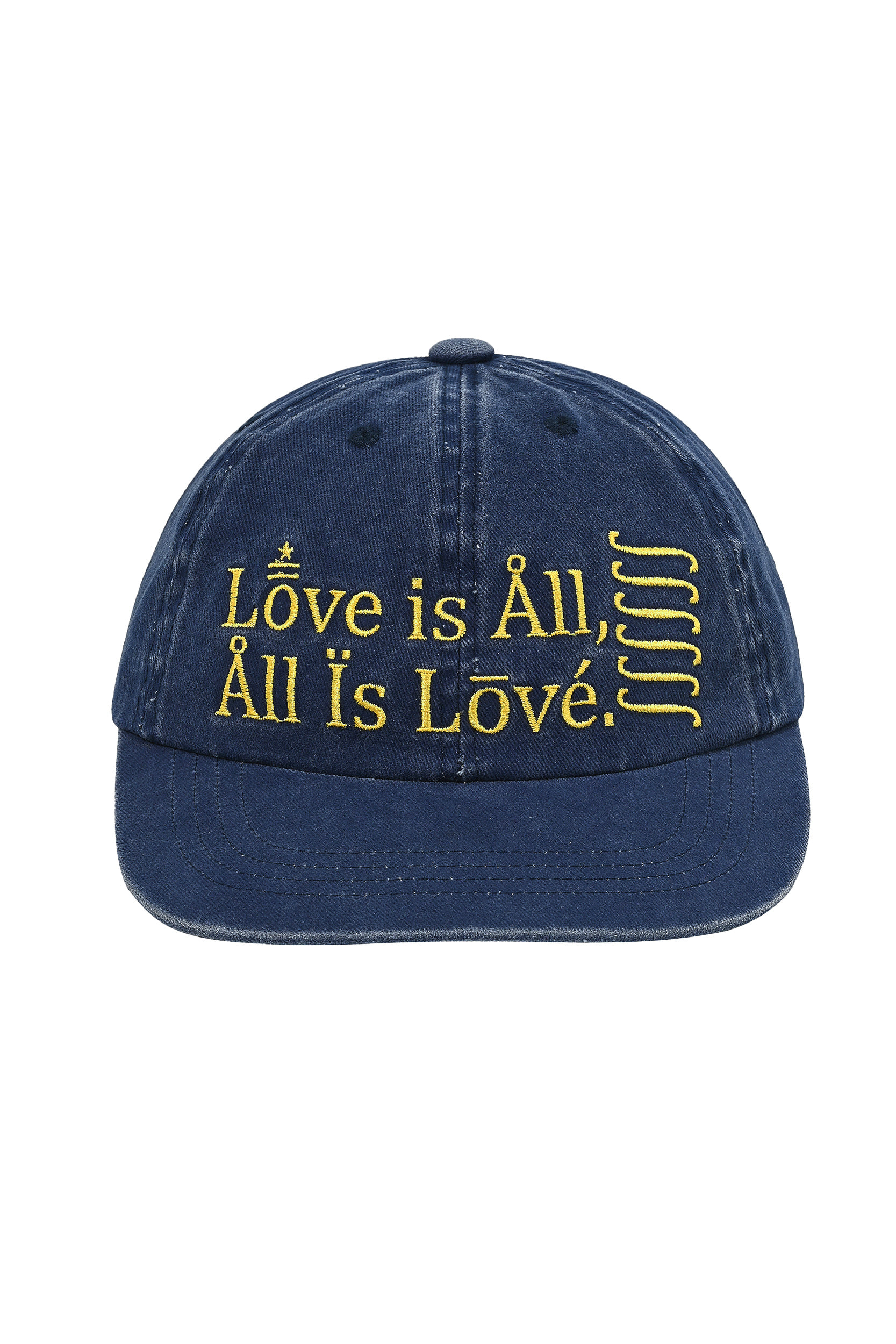 LOVE IS ALL WASHED CAP